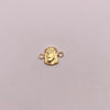 Herraje rostro jesus Oro amarillo 18k 0,43 Gr / 1,3 Cm