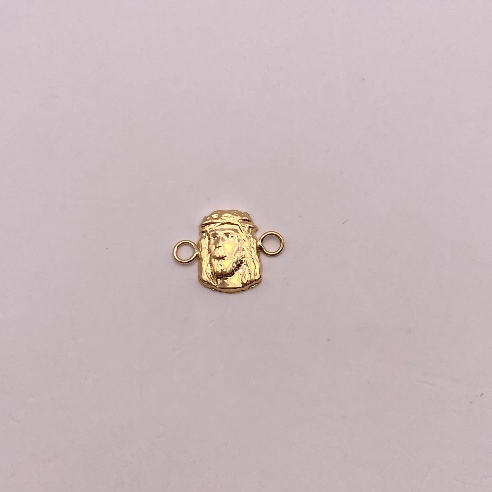 Herraje rostro jesus Oro amarillo 18k 0,43 Gr / 1,3 Cm