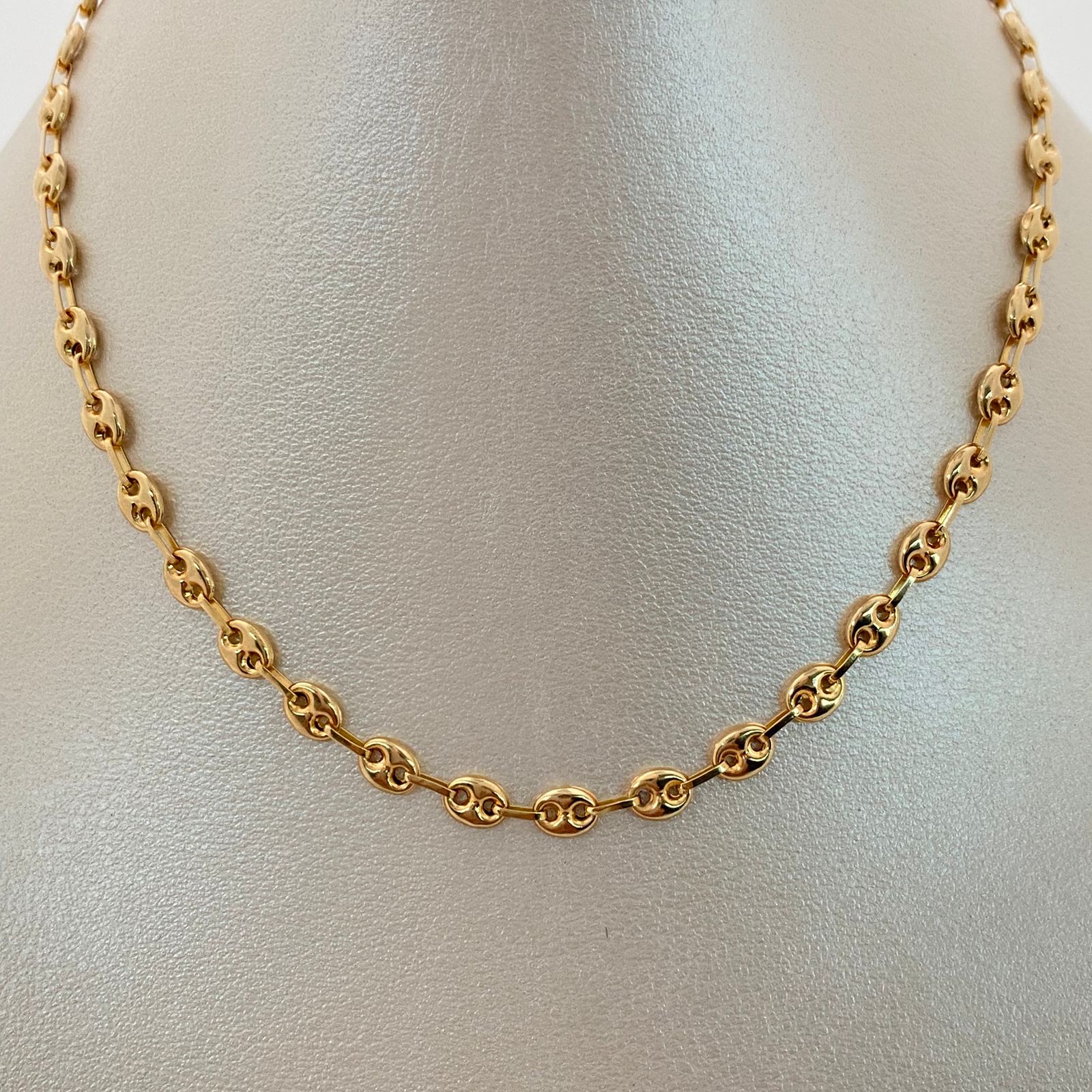 Cadena Gc Oro amarillo 18k 9,45 Gr / 4,6 mm / 60 Cm Broche 0,40