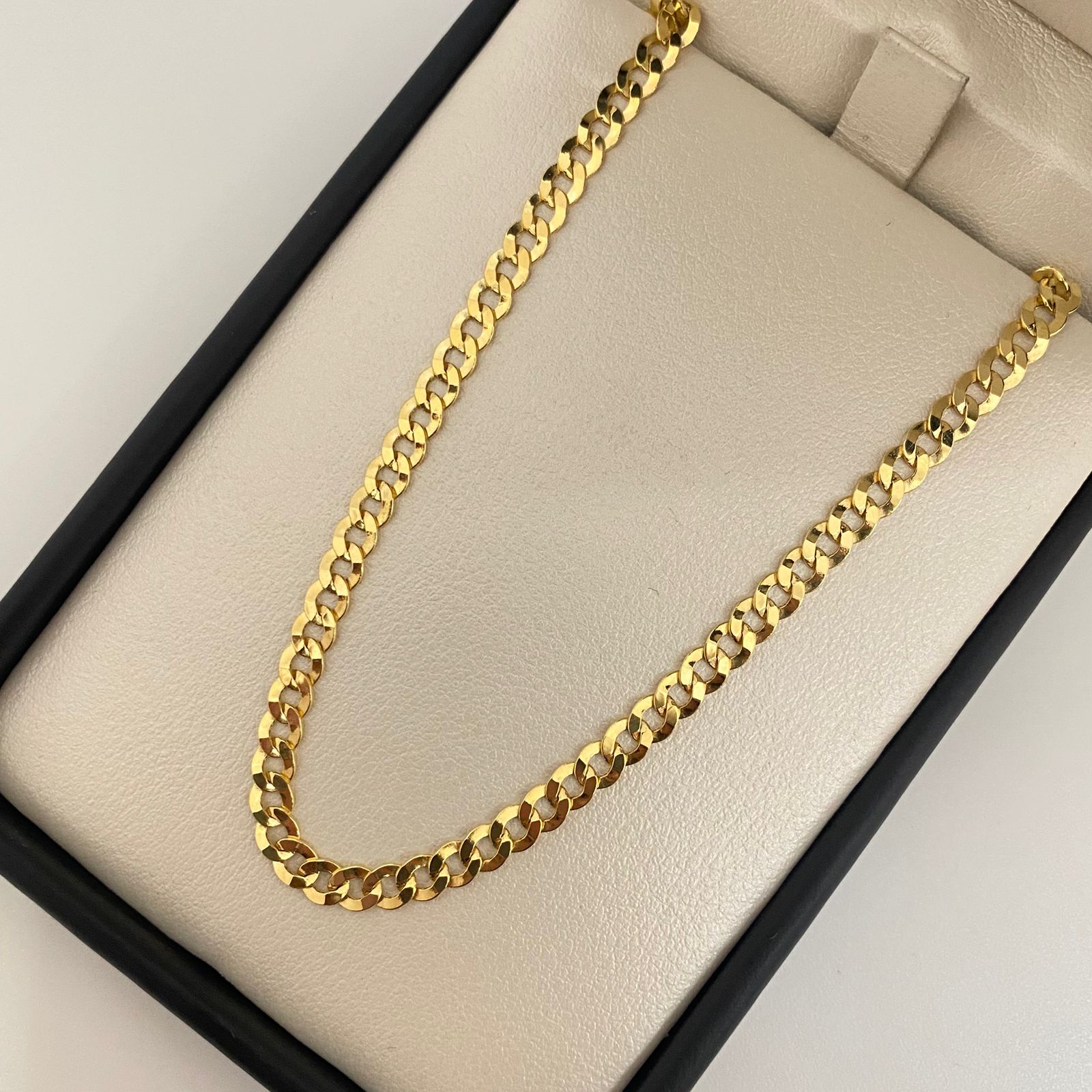 Cadena It cubana Oro amarillo 18k 7,5 Gr / 3,8 mm / 60 Cm