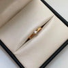 Anillo Solitario Oro amarillo 18k / Talla 6 1/2 / 1,75 Gr / 2,2 mm