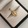Dije Guadalupe Oro amarillo 18k 0,8 Gr / 10,3 mm / 2,2 Cm