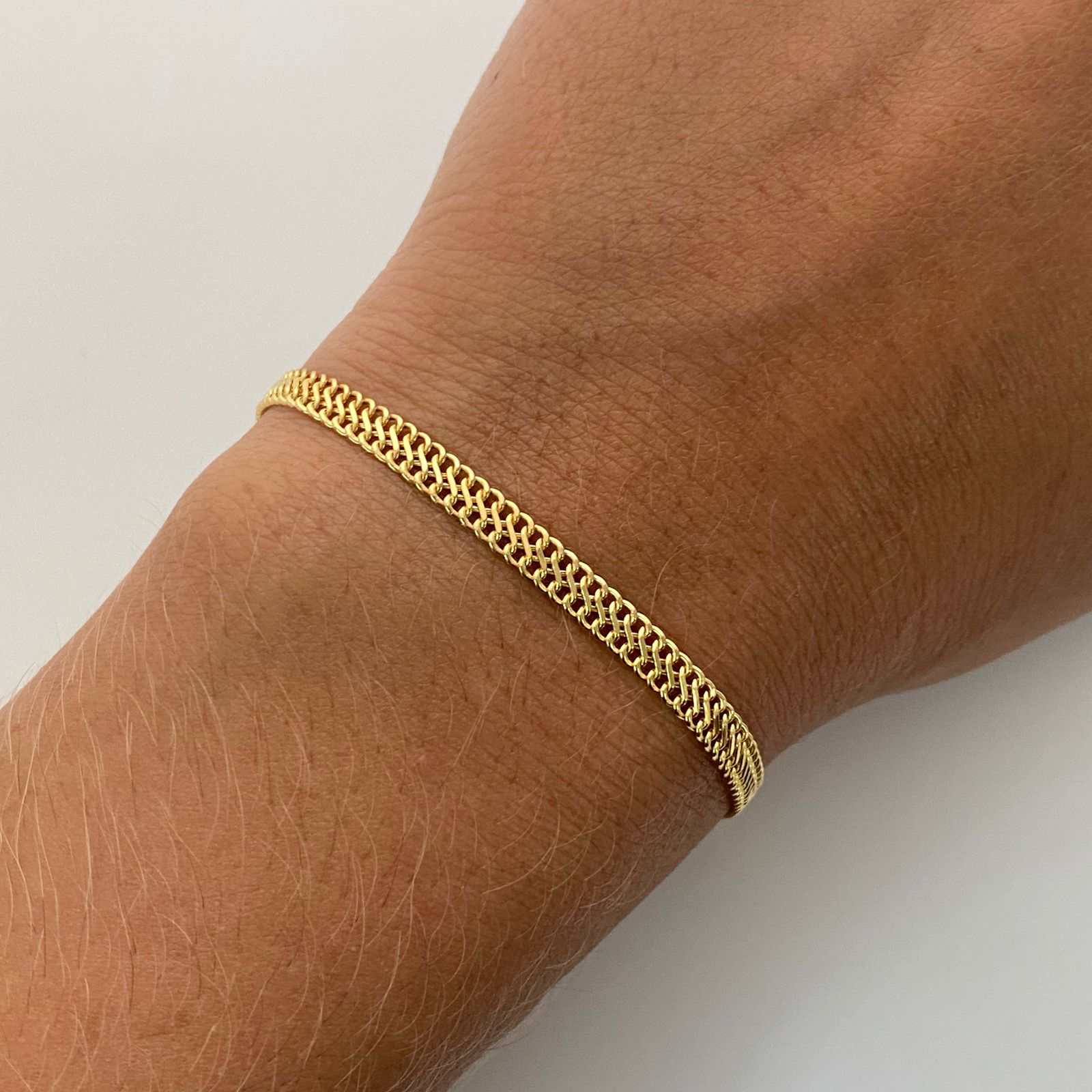 Pulso It Sedusa Oro amarillo 18k +2 / 2,25 Gr / 3,8 mm / 19,2 Cm