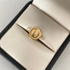 Herraje letra N Oro amarillo 18k 0,65 Gr / 1,5 Cm