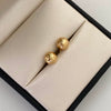 Topos Media Bola Diamantada Oro amarillo 18k 0,95 Gr / 8 mm
