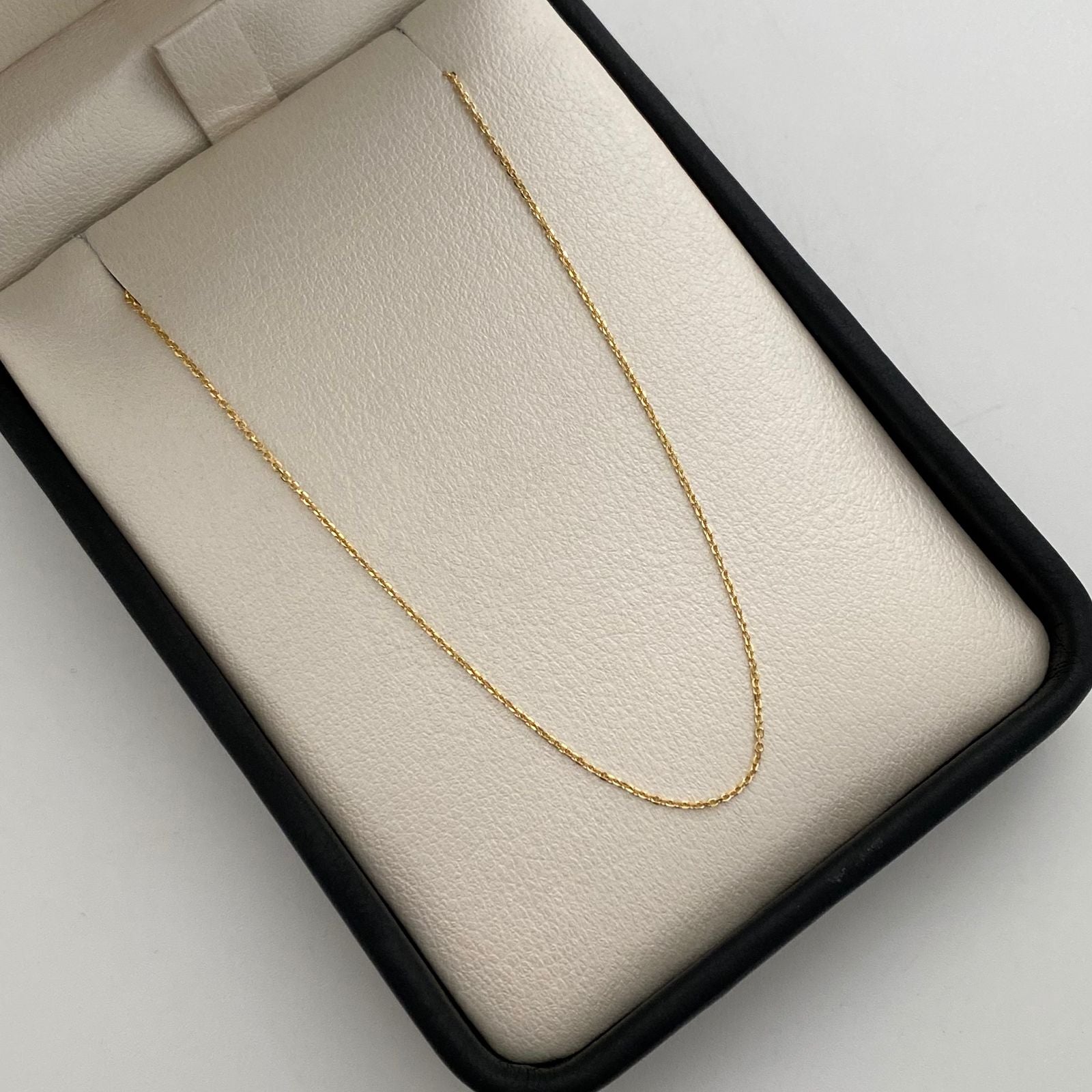 Cadena It Mini Rollon Oro amarillo 18k 1,4 Gr / 0,7 mm / 50 Cm