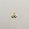 Dije Ojo turco casting Oro amarillo 18k 1,1 Gr / 13,4 mm / 1,4 Cm