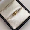 Herraje corazón inflado Oro amarillo 18k 0,26 Gr / 1 Cm