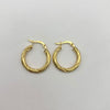 Candonga entorchado cordon  Oro amarillo 2,15 Gr / 2 Cm