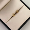 Topos Abanico Casting Oro amarillo 18k 0,75 Gr / 8,2 mm