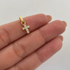 Dije Cruz Casting Oro amarillo 18k 0,85 Gr / 7,2 mm / 1,5 Cm