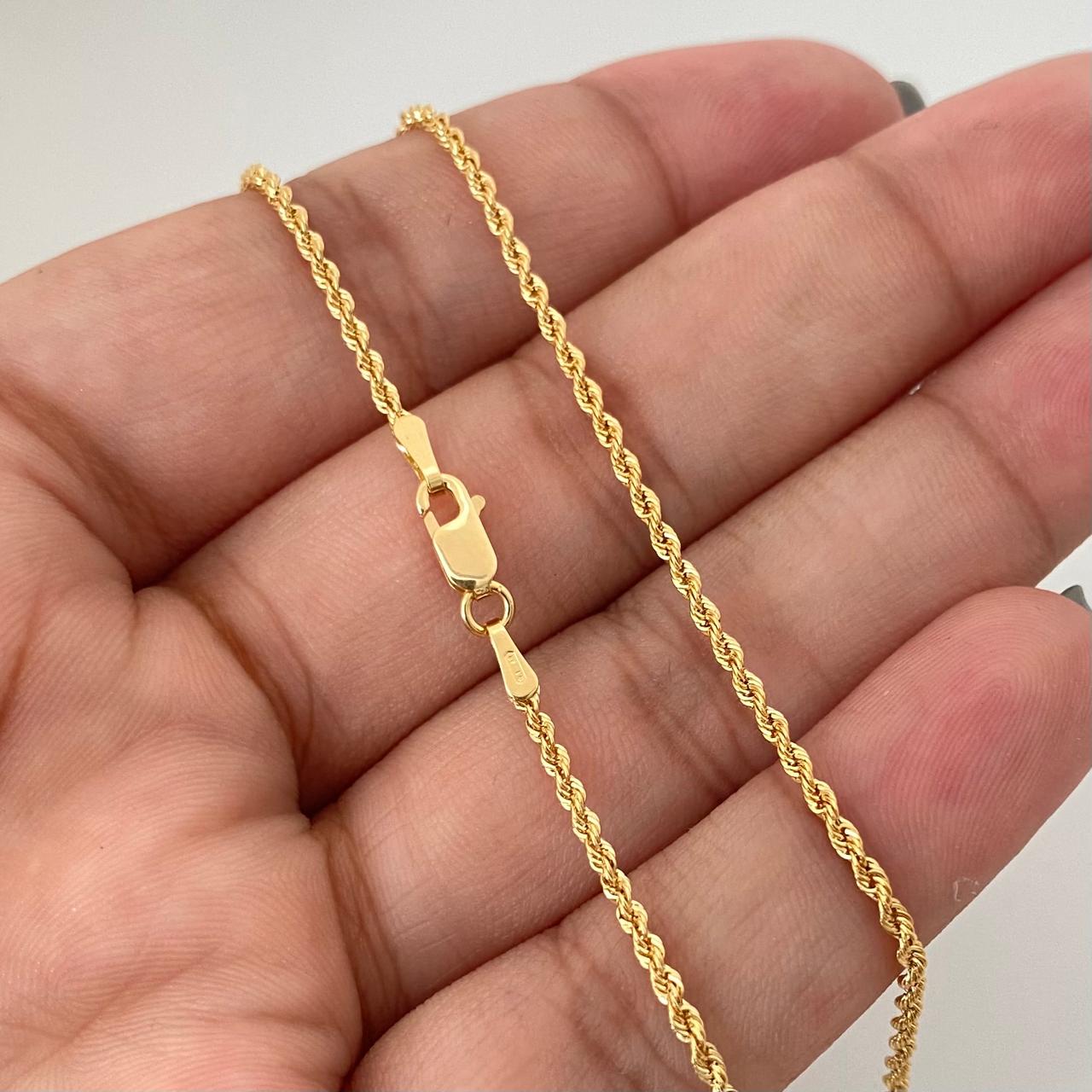 Cadena It lazo Oro amarillo 18k +1 / 1,85 Gr / 1,5 mm / 50 Cm