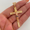 Dije Cruz Cristo Casting Oro amarillo y Oro rosa 18k 7,1 Gr / 28,3 mm / 5,6 Cm