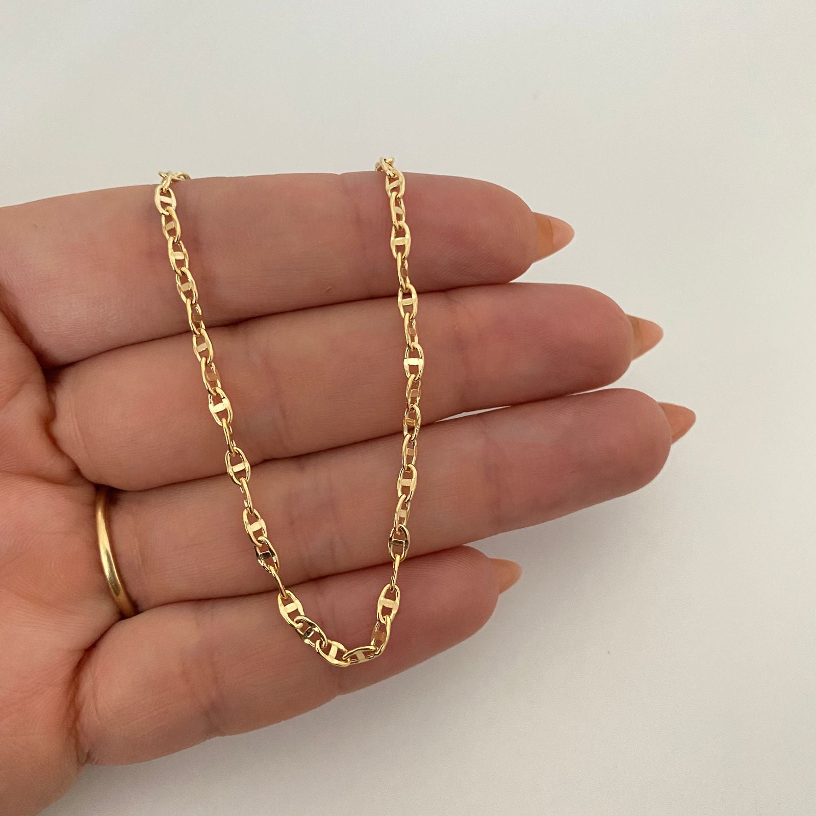 Cadena It escalera Oro amarillo 18k 4,05 Gr / 2,6 mm / 50 Cm