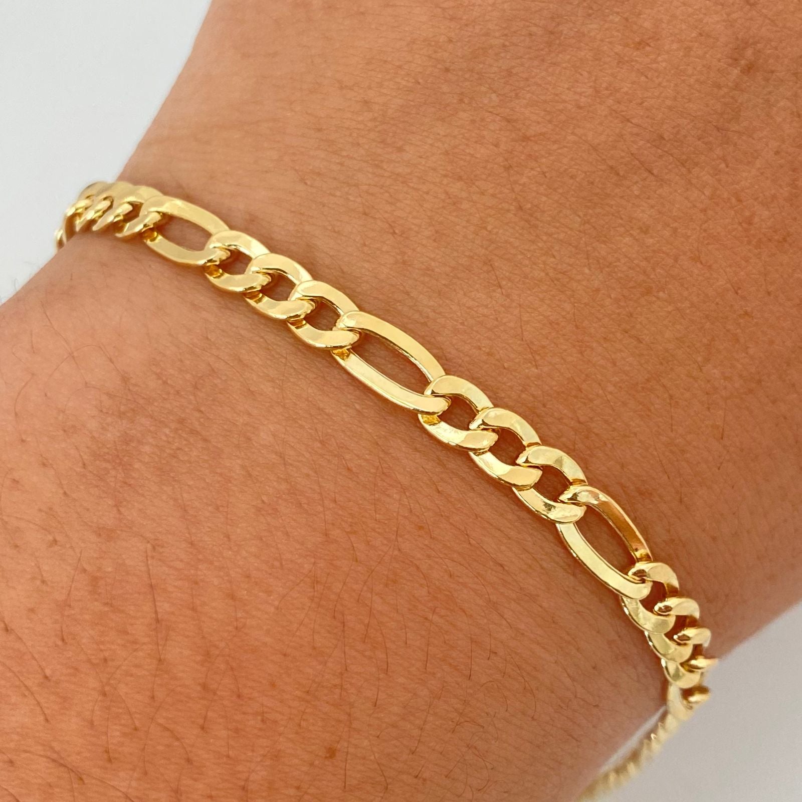 Pulso It 3x1 Oro amarillo 18k +1 / 4,45 Gr / 4,8 mm / 19 Cm