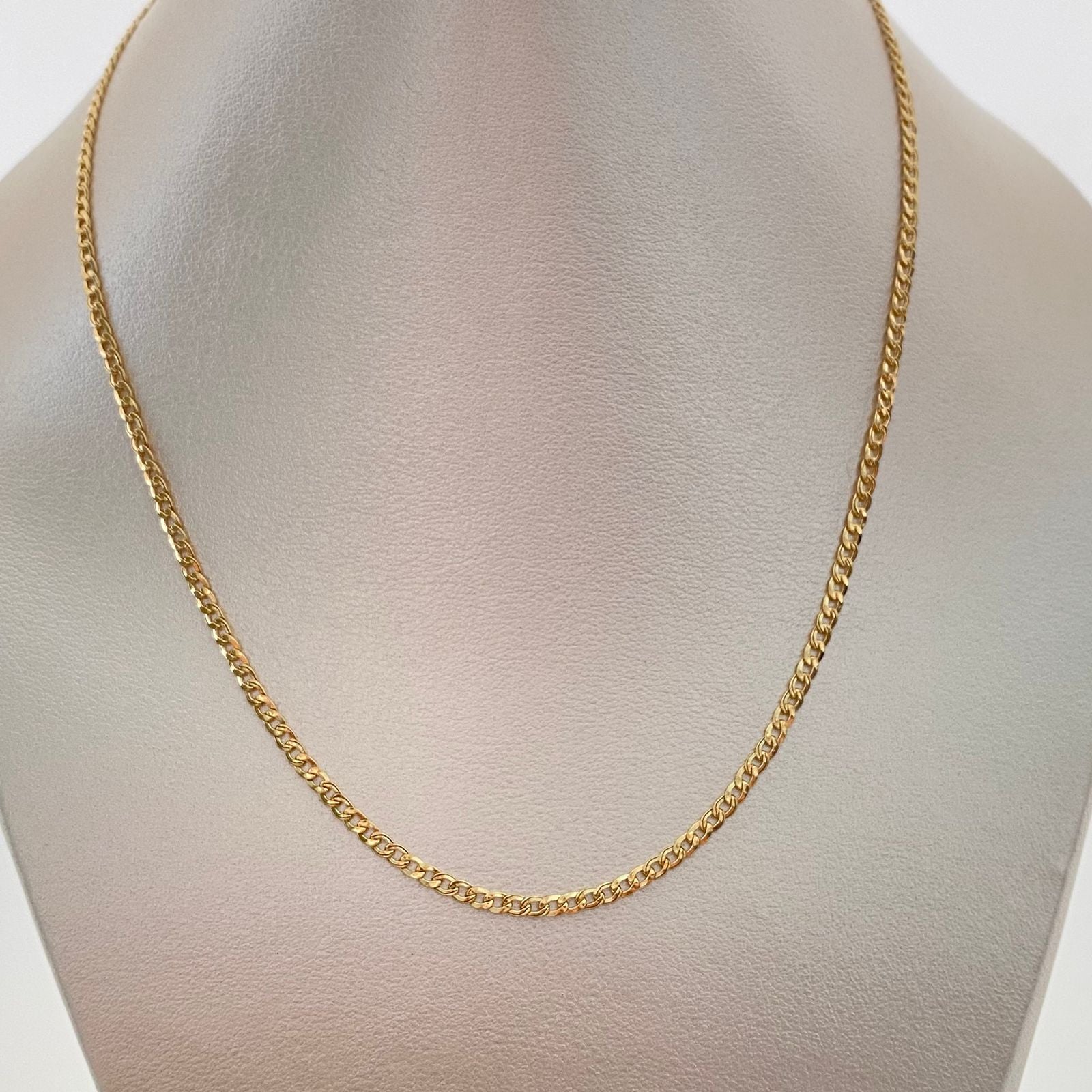 Cadena It Cubana Oro amarillo 18k 4,1 Gr / 2,3 mm / 60 Cm