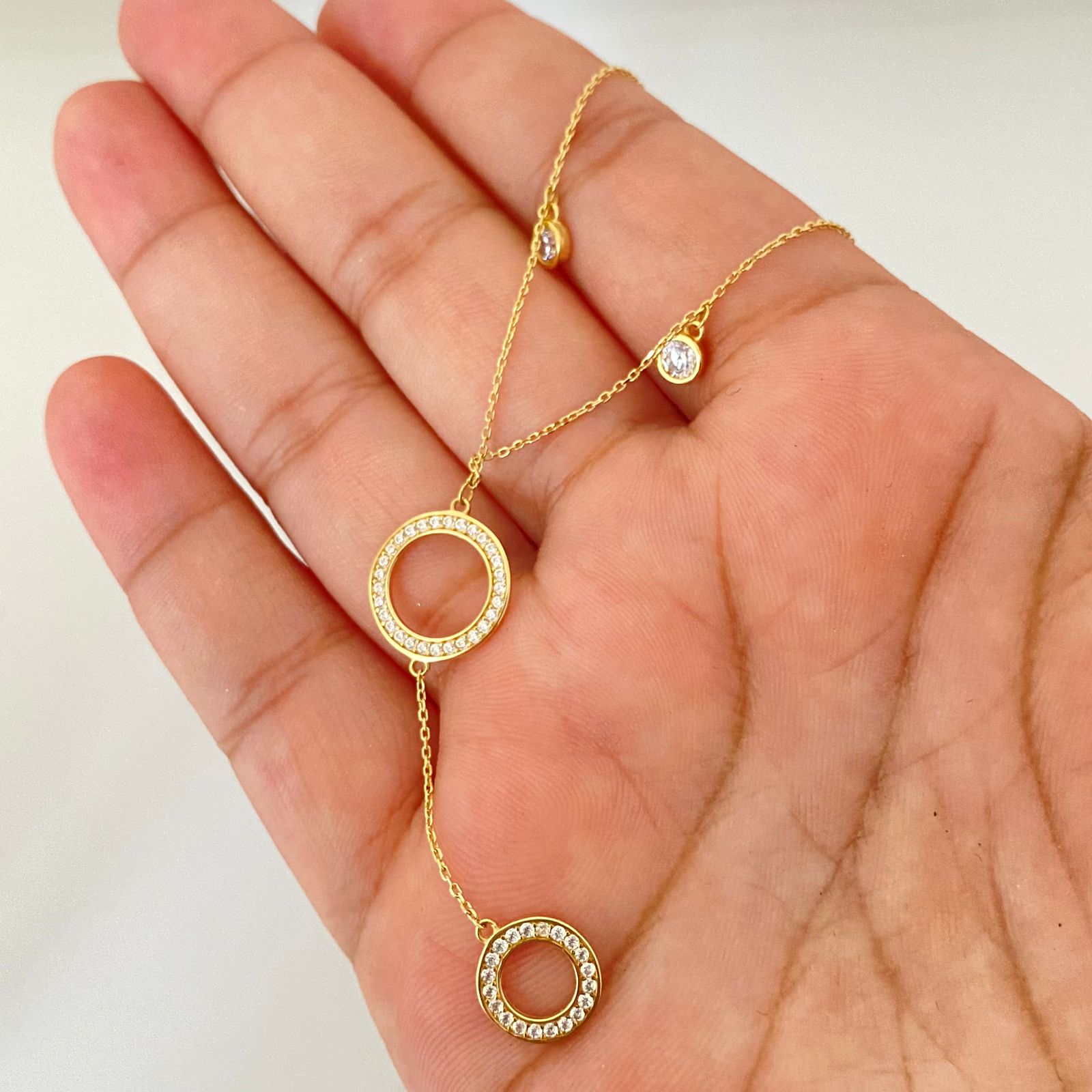 Cadena It especial aros casting Oro amarillo 18k +4 / 4,25 Gr / 50 Cm