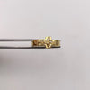 Anillo cruz cristo Oro amarillo 18k / Talla 7 1/2 / 2,3 Gr / 3,68 mm