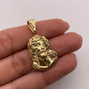 Dije Rostro Cristo Oro amarillo 18k 2,13 Gr / 18,4 mm / 3,6 Cm