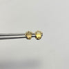 Topos Corona rx circon Oro amarillo 18k 0,8 Gr / 7,1 mm