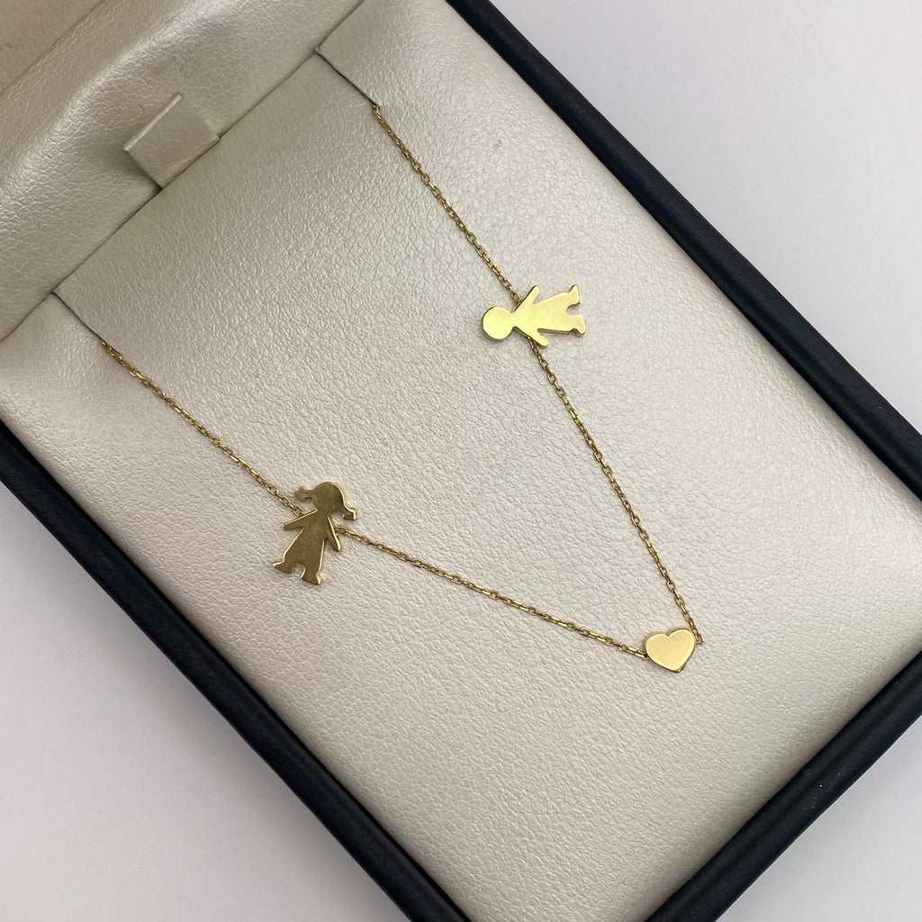 Cadena It Aro seguido Especial Niño y Niña Oro amarillo 18k 3,45 Gr / 0,7 mm / 45 Cm