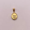 Dije San miguel arcangel Oro amarillo 18k 1,28 Gr / 13,1 mm / 2,6 Cm