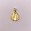 Dije San benito Oro amarillo 18k 2,8 Gr / 20,3 mm / 3 Cm