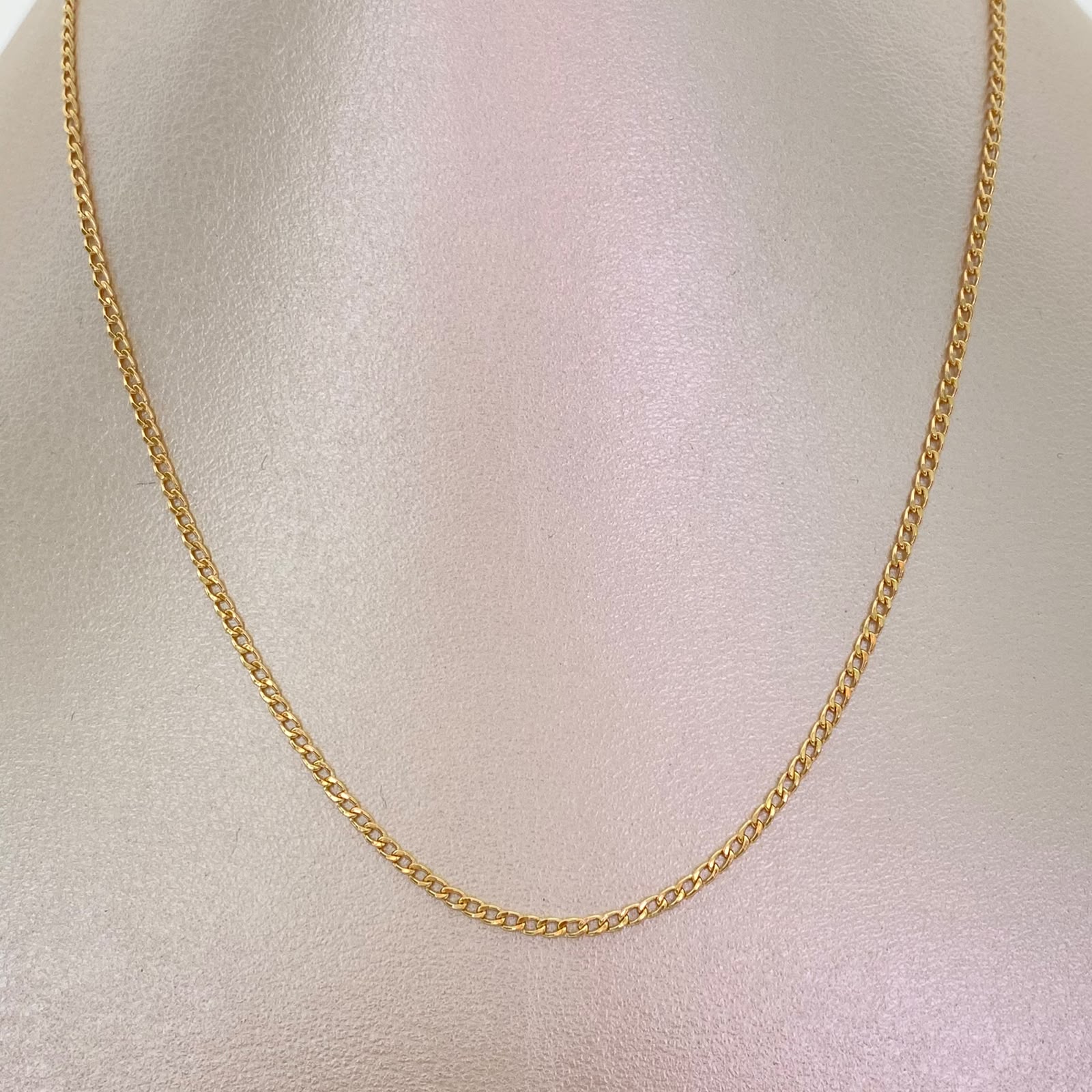 Cadena It Mini Cuabana Oro amarillo 18k 2,3 Gr / 1,9 mm / 50 Cm