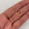 Candonga Imperdible Oro amarillo 18k 0,45 Gr / 1 Cm