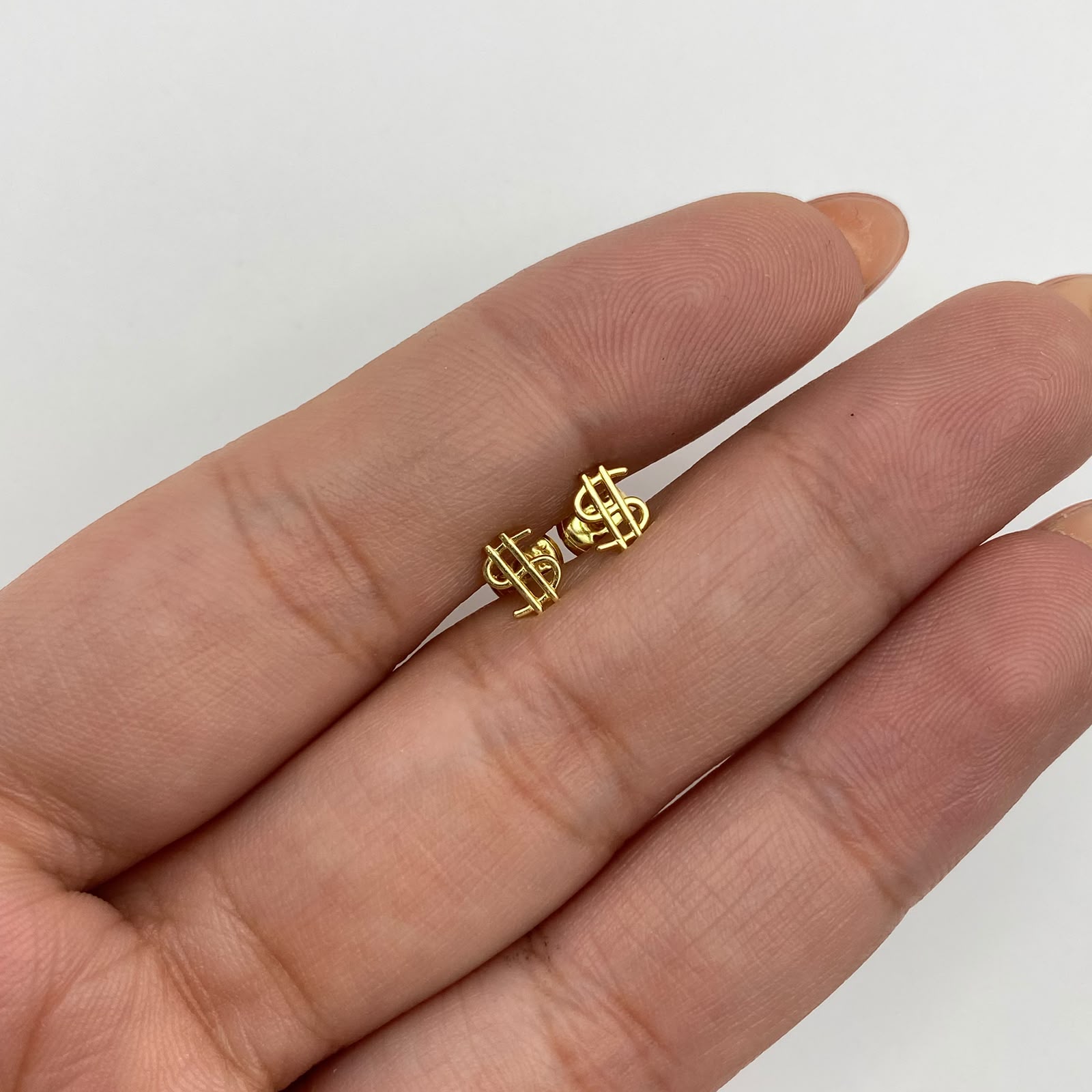 Topos signo peso Oro amarillo 18k 0,55 Gr / 4,5 mm