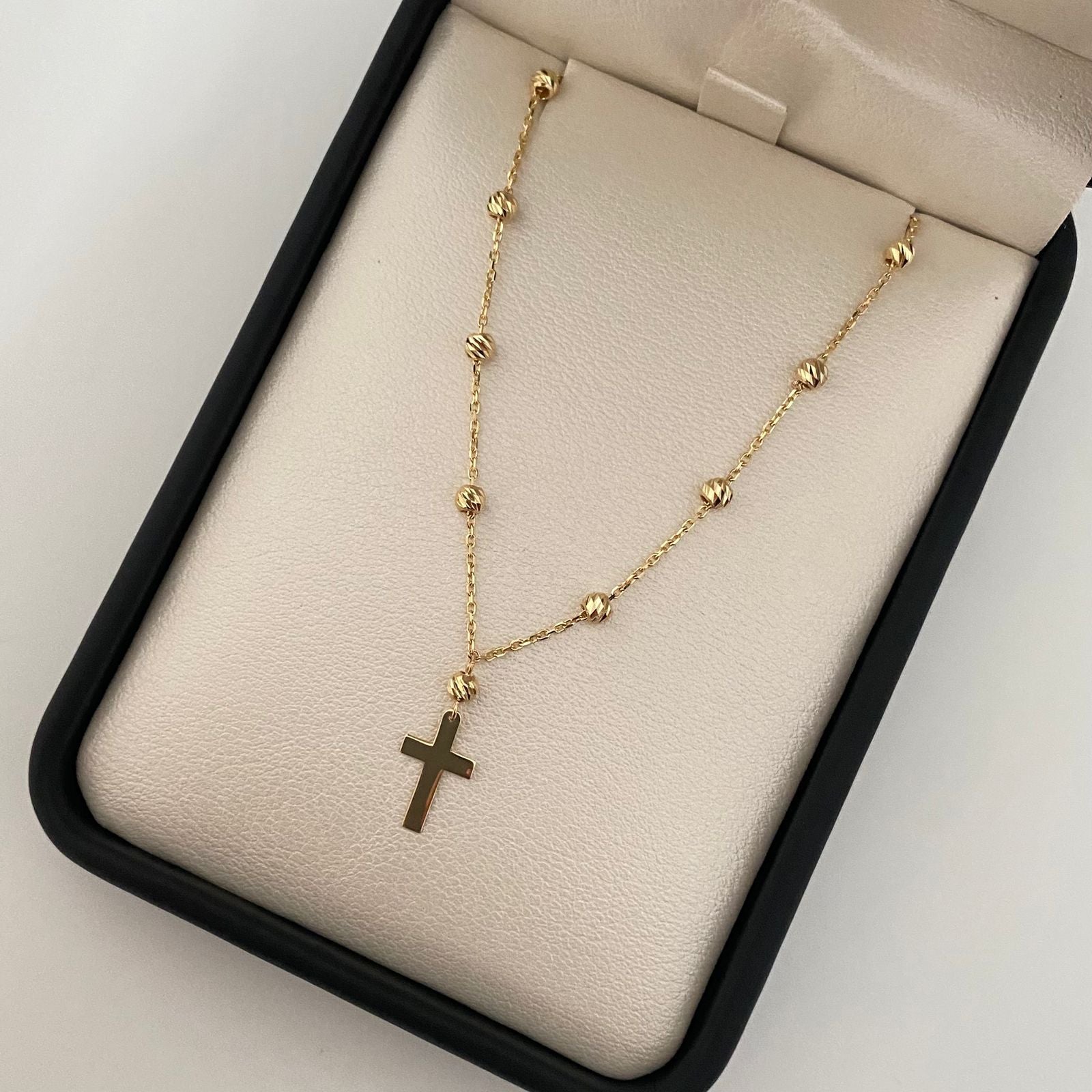 Cadena It balines diamantados Oro amarillo 18k +4 / 3,65 Gr / 3,0 mm / 45 Cm