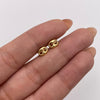 Topos Gc liso mediano Oro amarillo 18k 0,5 Gr / 5,4 mm