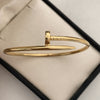 Aro It Clavo Oro amarillo 18k +4 / 6,4 Gr / 2,9 mm / 18,5 Cm