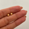 Topos Bola Diamantada 5mm Oro amarillo 18k 0,6 Gr