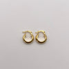 Candonga lisa Oro amarillo 18k 1,3 Gr / 1,5 Cm