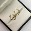 Candonga troquelada Oro amarillo 0,8 Gr / 1,5 Cm