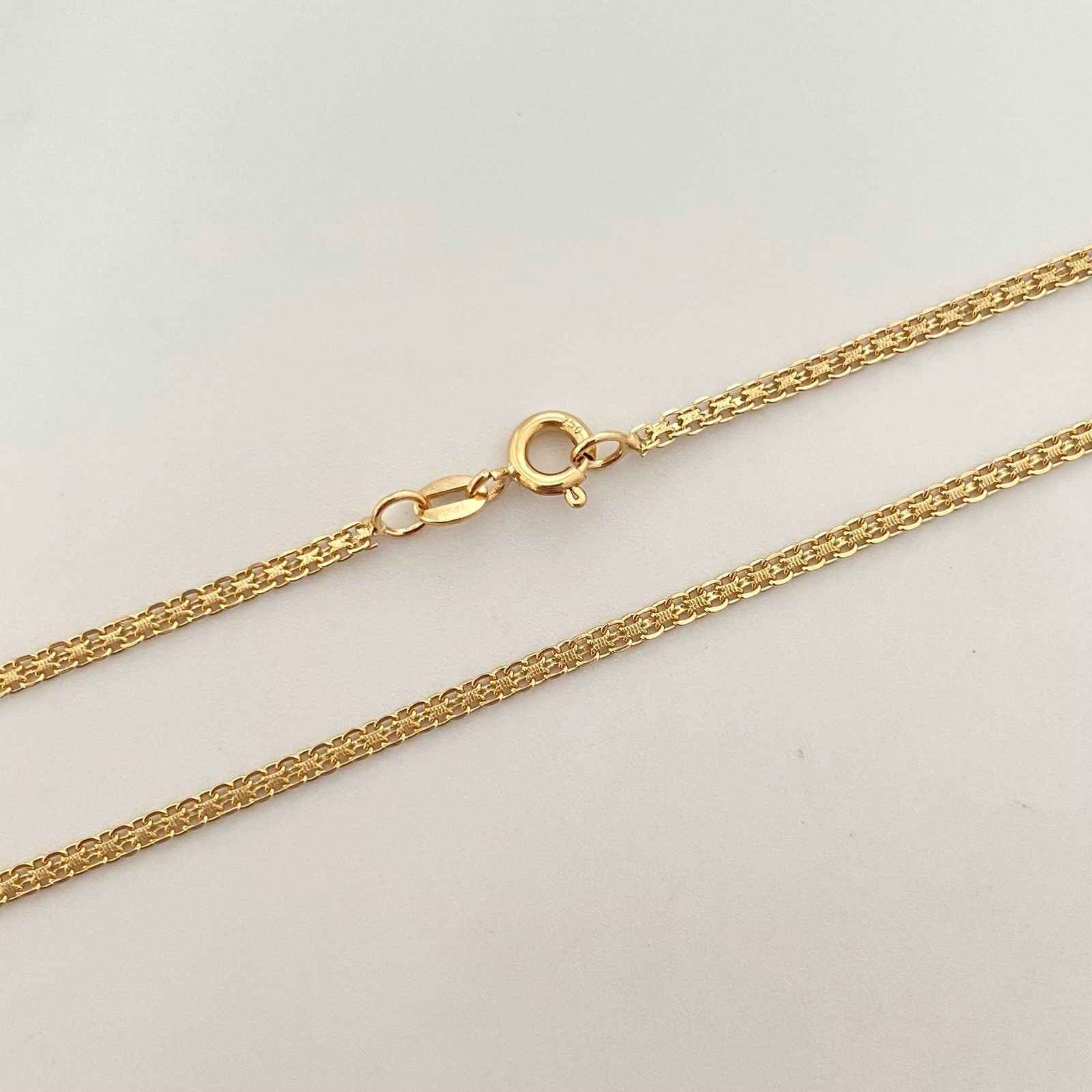 Cadena It china Oro amarillo 18k +1 / 5,75 Gr / 2,2 mm / 60 Cm