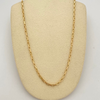 Cadena It veneciana rustica  Oro amarillo 18k +1 / 9,2 Gr / 2,4 mm / 60 Cm