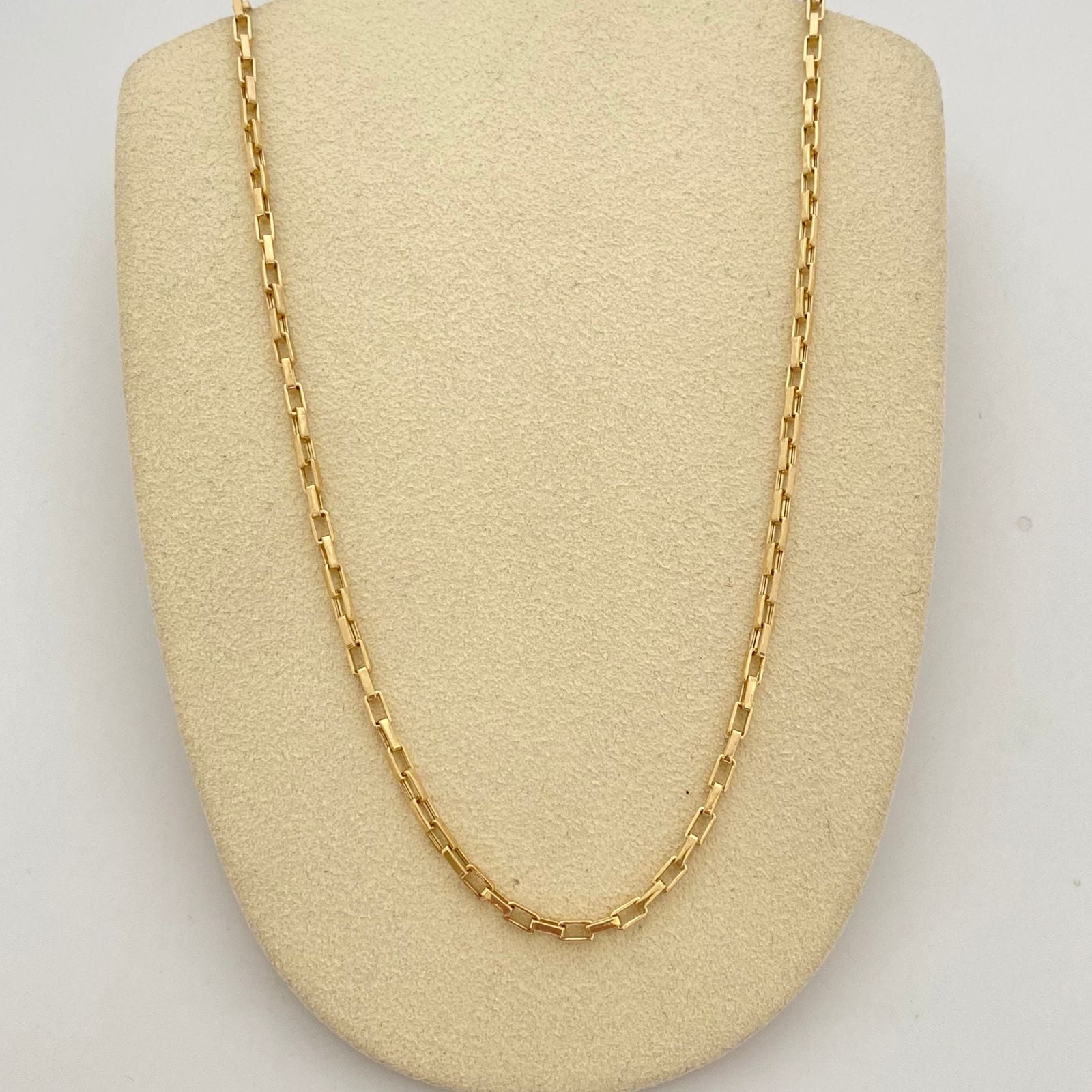 Cadena It veneciana rustica  Oro amarillo 18k +1 / 9,2 Gr / 2,4 mm / 60 Cm
