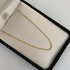Cadena It aro seguido  Oro amarillo 18k 1,35 Gr / 1,2 mm / 40 Cm