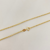 Cadena It aro seguido  Oro amarillo 18k 1,25 Gr / 1,5 mm / 40 Cm