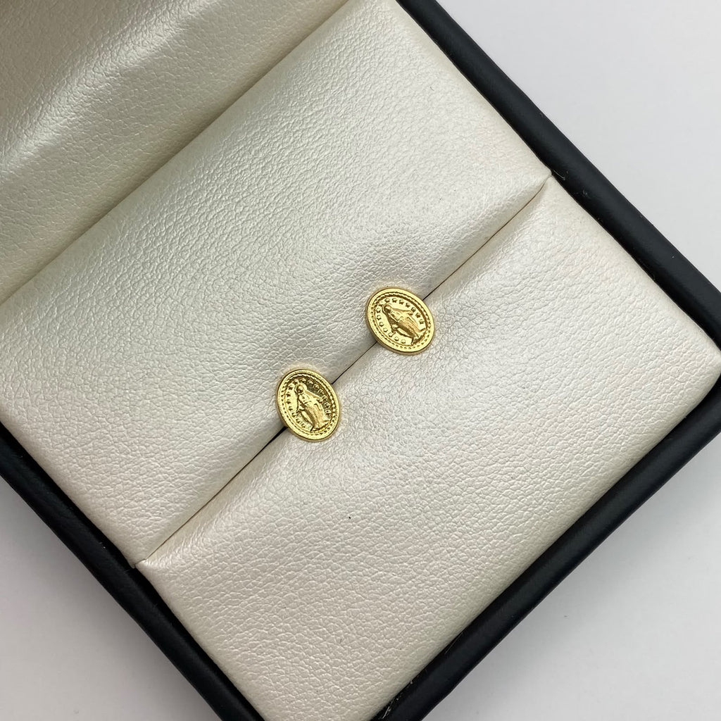 Topos virgen milagrosa Oro amarillo 18k 0,7 Gr / 6,58 mm