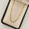 Cadena gc Oro amarillo 18k 7,75 Gr / 4,1 mm / 60 Cm Broche 0,60