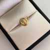 Herraje Virgen Guadalupe Oro amarillo 18k 0,4 Gr / 1,4 Cm