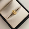 Herraje Virgen Guadalupe Silueta Oro amarillo 18k 0,35 Gr / 1,3 Cm