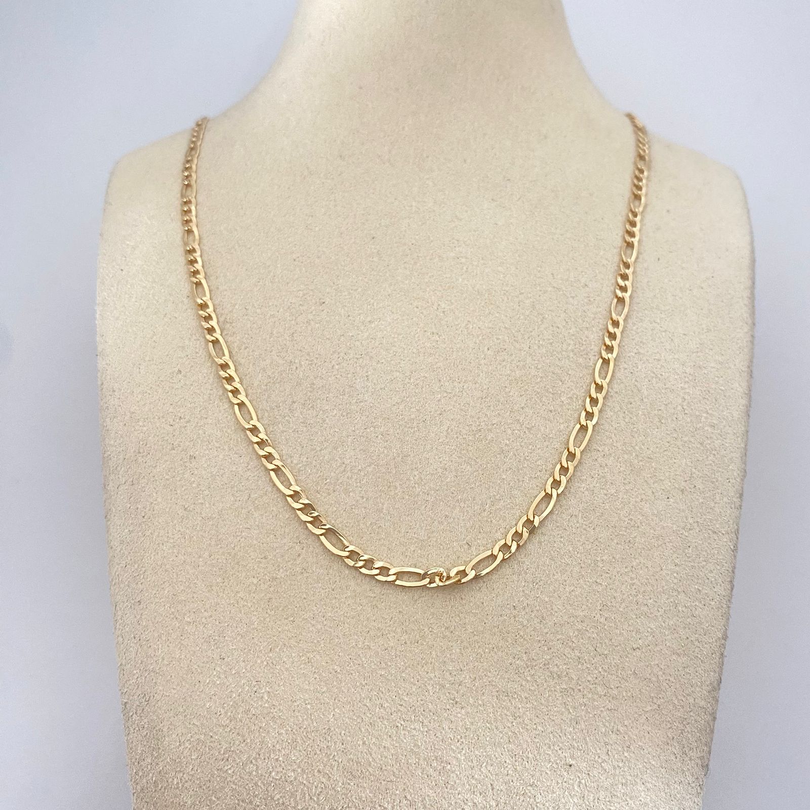 Cadena It tejido 3x1 Oro amarillo 18k 4,8 Gr / 3 mm / 60 Cm