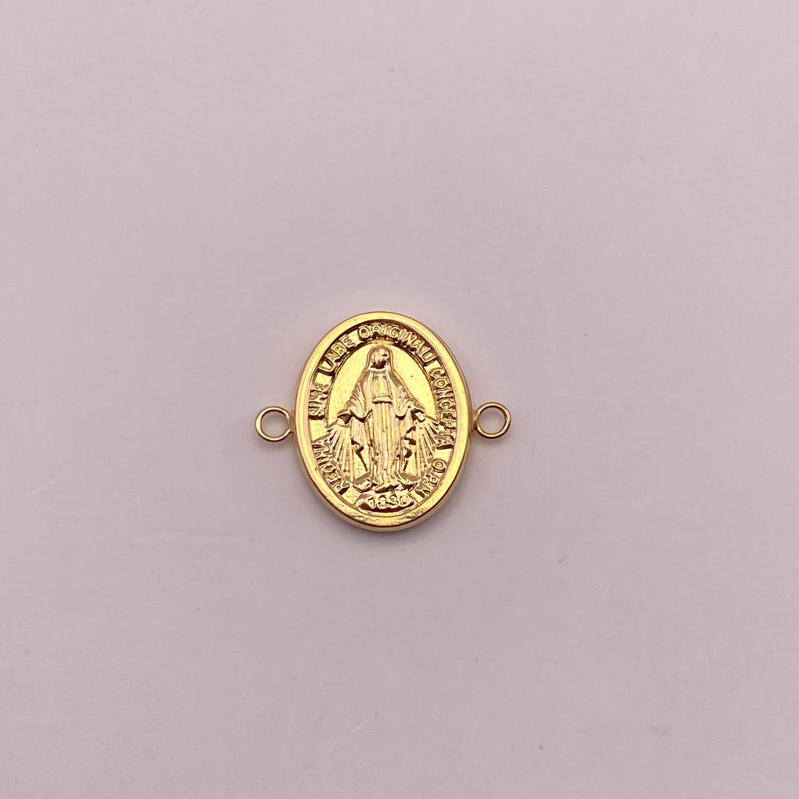 Herraje virgen milagrosa Oro amarillo 18k 1,23 Gr / 2 Cm