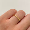 Anillo It Cadena Militar Oro amarillo 18k / Talla 4 / +4 / 0,85 Gr / 2 mm