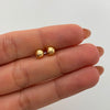 Topos Bola Diamantada 5mm Oro amarillo 18k 0,6 Gr