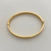 Aro It Sello Diamantado Oro amarillo 18k 10,8 Gr / 5,9 mm / 18,5 Cm